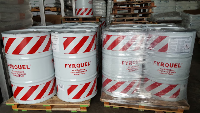 Oli Fyrquel EHC ( Electro Hydraulic Control ) Fire Resistant Fluid