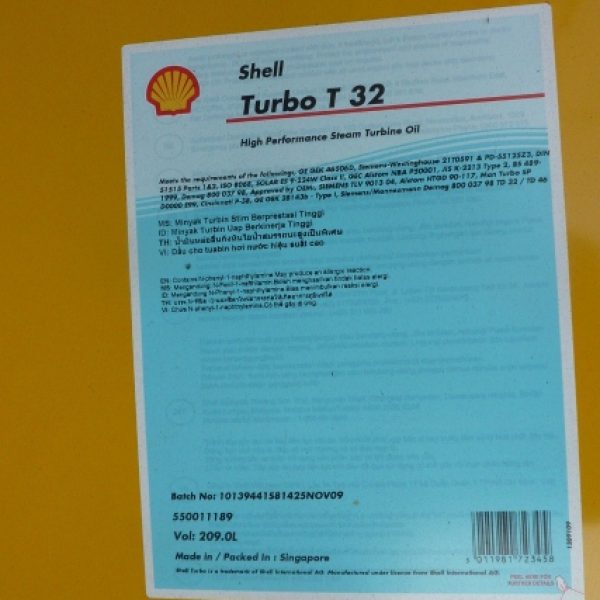 SHELL TURBO T 32