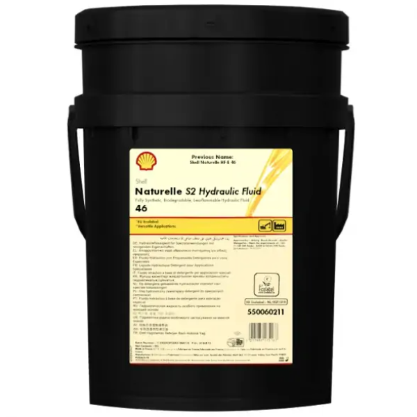 Shell Naturelle S2 Hydraulic Fluid 46 Synthetic