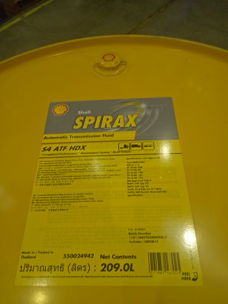 Shell Spirax S4 ATF HDX Oli Transmisi Otomatis Dexron III