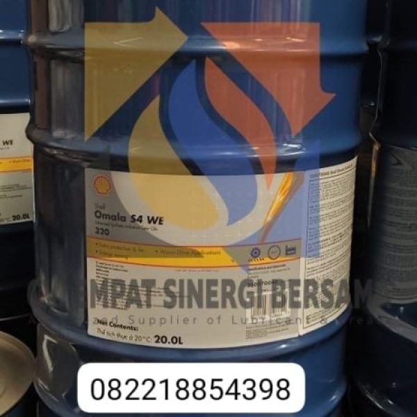 Shell Omala S4 WE 460, Synthetic Gearbox PAG, Pail/20 Lt